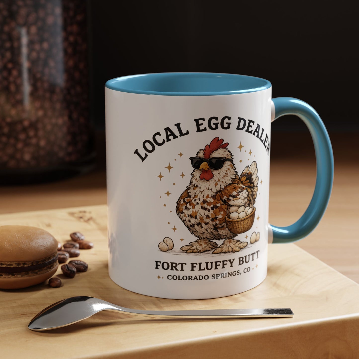 Local Egg Dealer Mug – Funny Chicken Coffee Mug | Backyard Chicken Gift