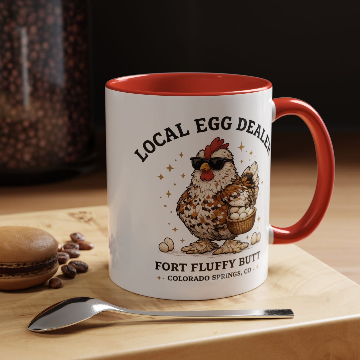 Local Egg Dealer Mug – Funny Chicken Coffee Mug | Backyard Chicken Gift