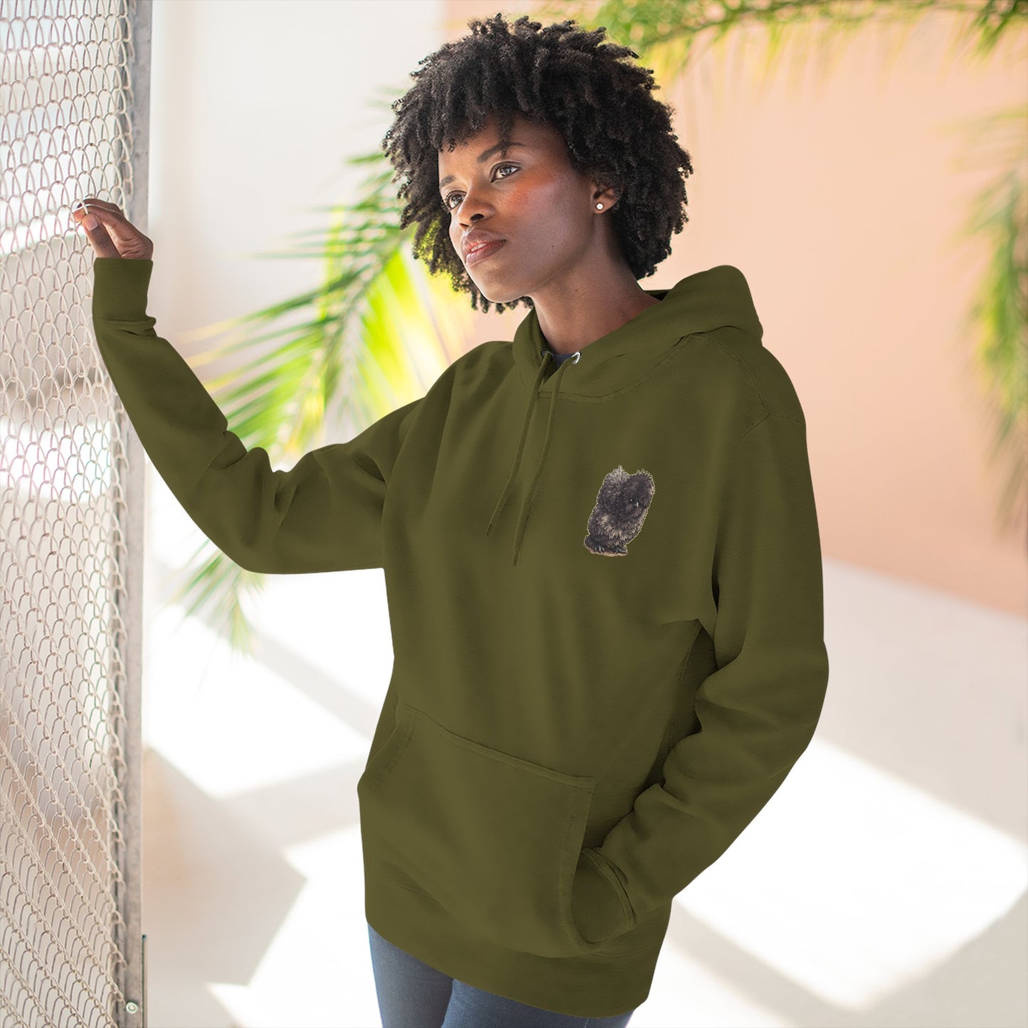 Big Silk LOGO hoodie — Three-Panel Fleece