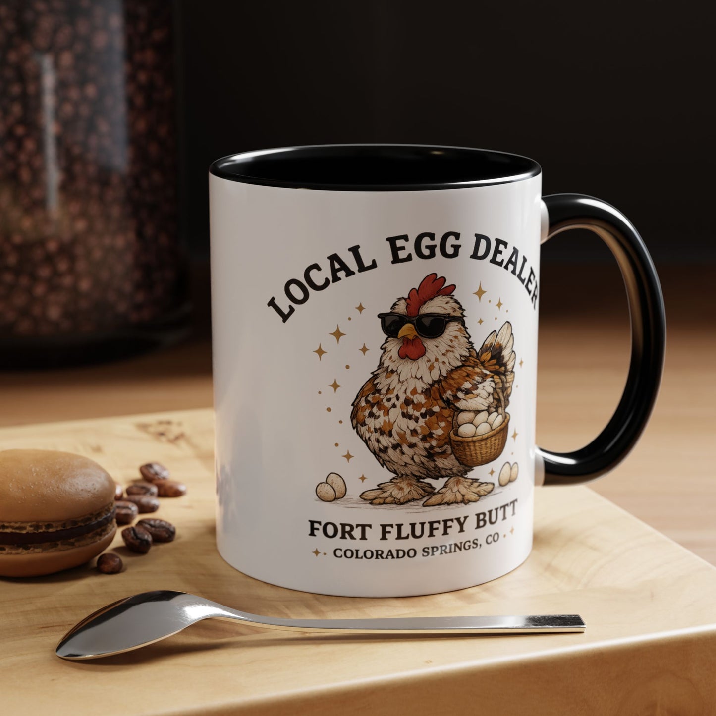 Local Egg Dealer Mug – Funny Chicken Coffee Mug | Backyard Chicken Gift