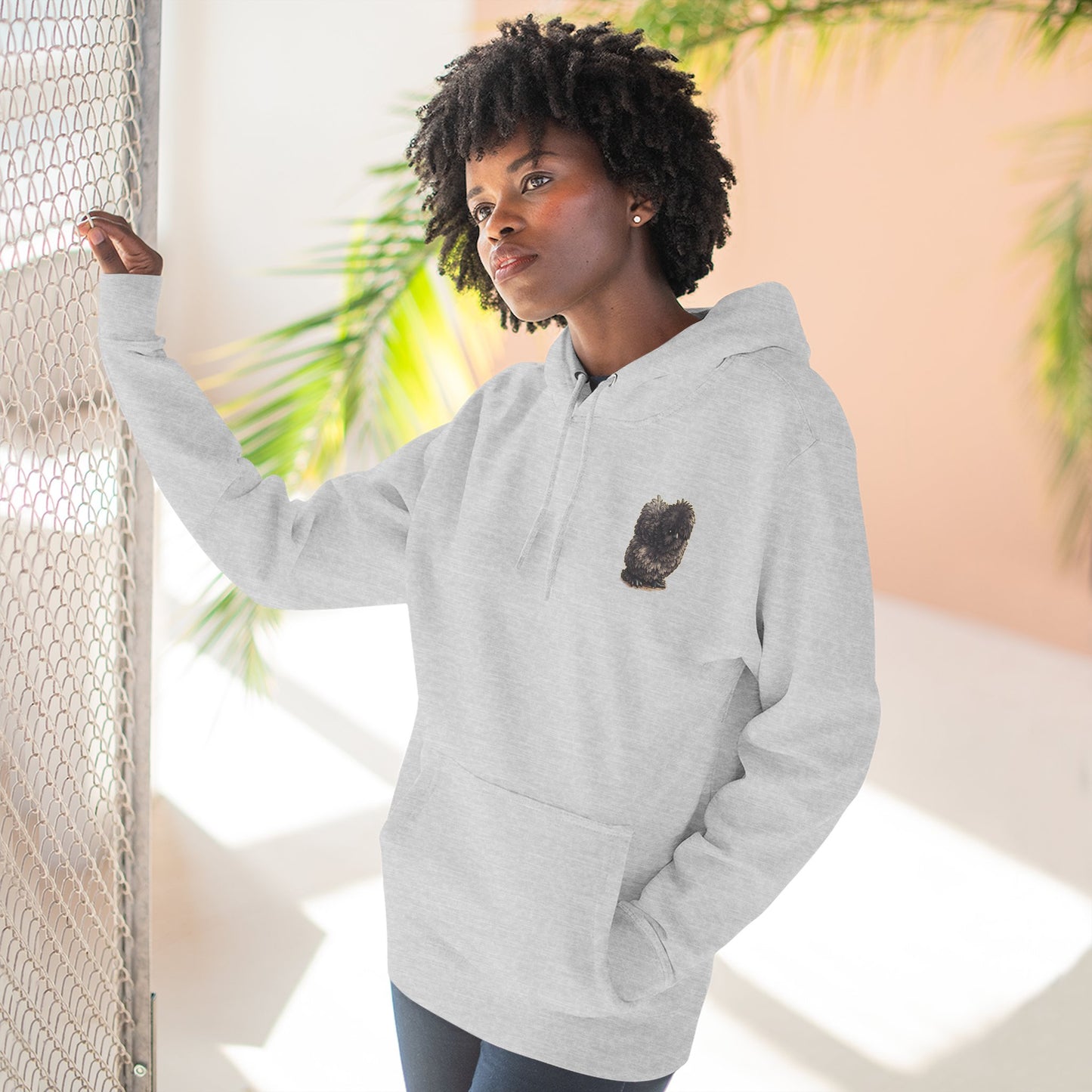Big Silk LOGO hoodie — Three-Panel Fleece