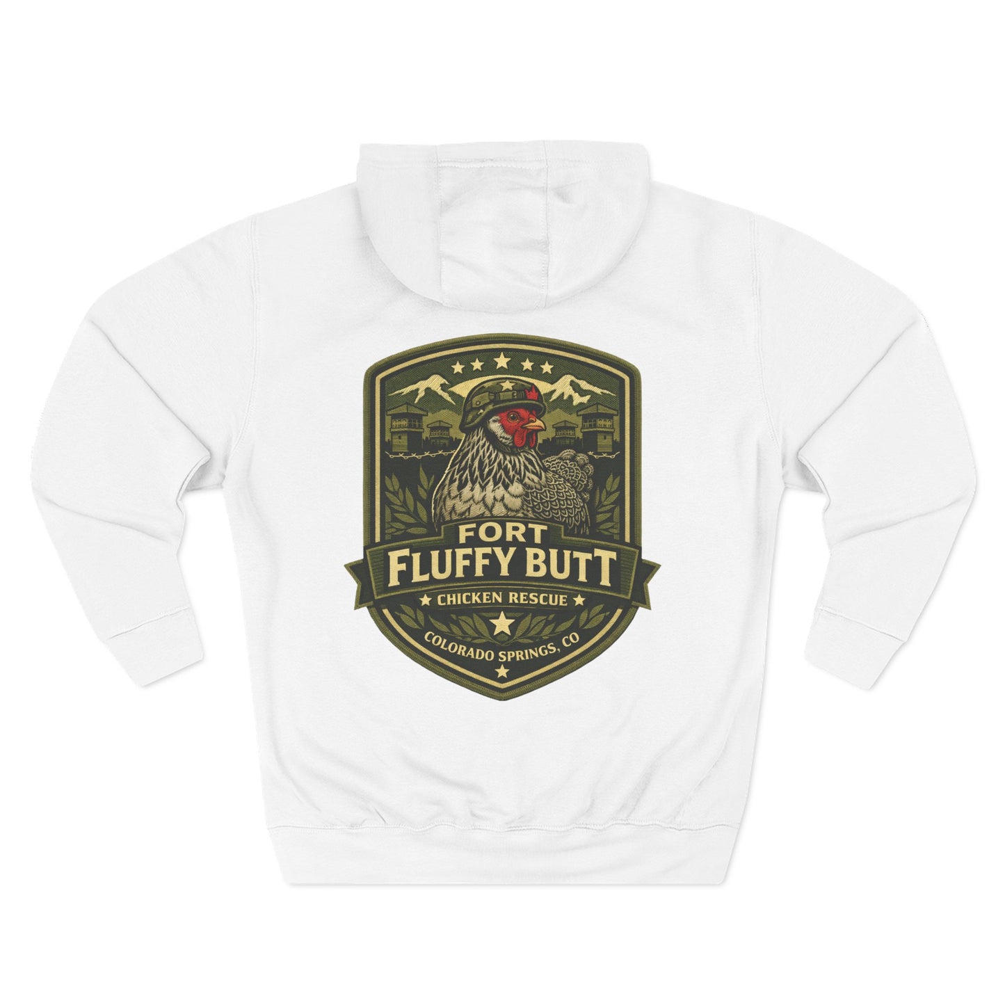 Big Silk LOGO hoodie — Three-Panel Fleece