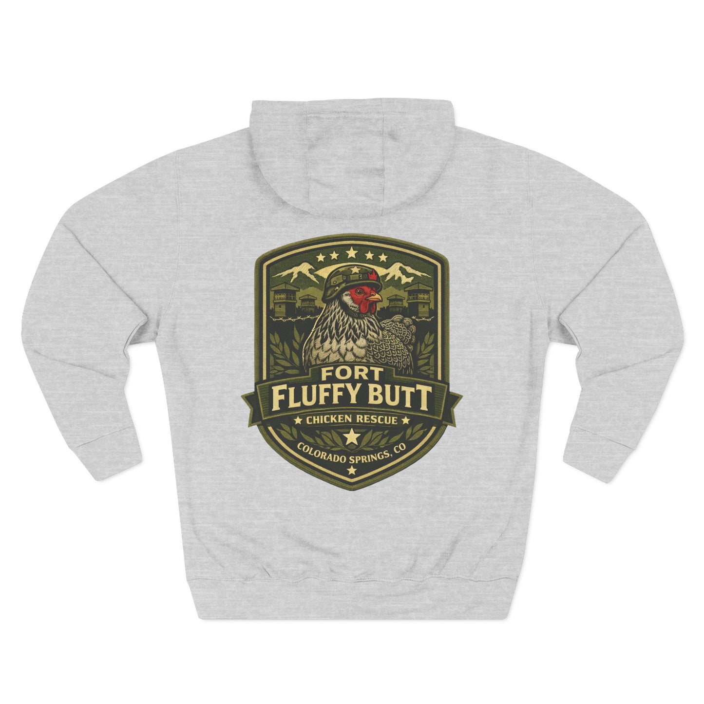 Big Silk LOGO hoodie — Three-Panel Fleece