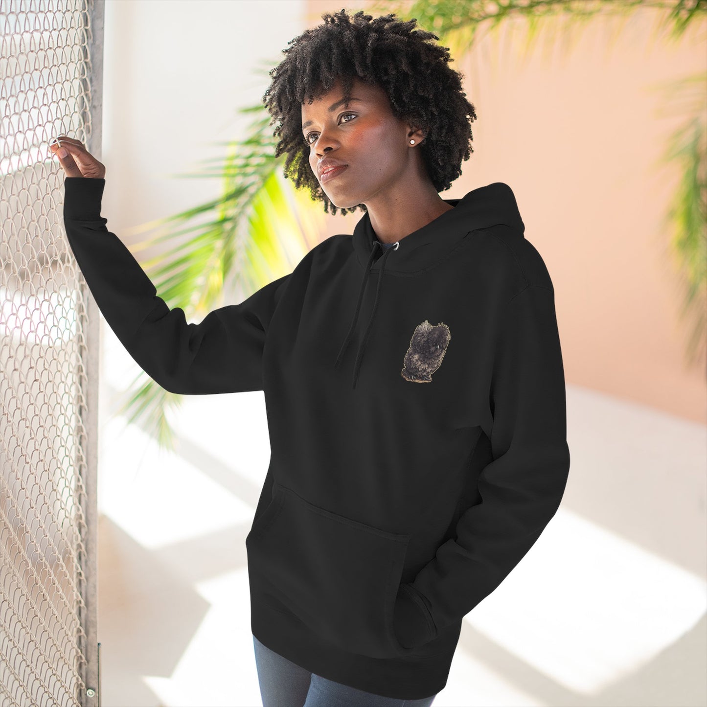 Big Silk LOGO hoodie — Three-Panel Fleece
