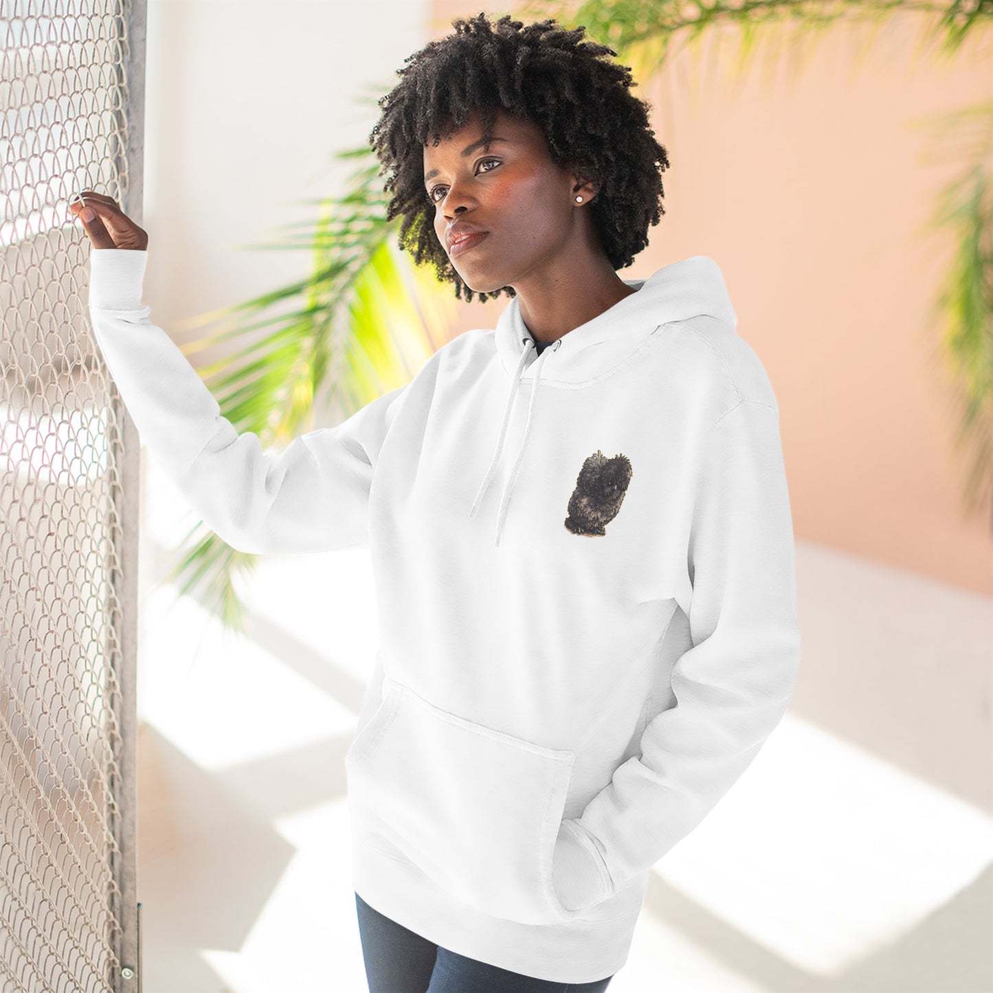 Big Silk LOGO hoodie — Three-Panel Fleece