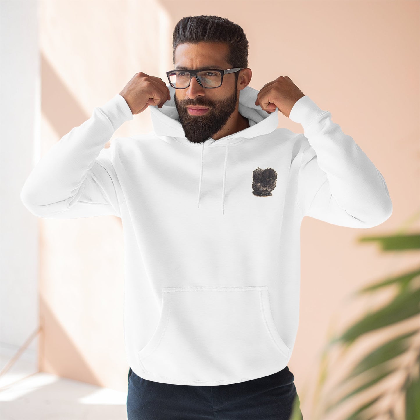 Big Silk LOGO hoodie — Three-Panel Fleece