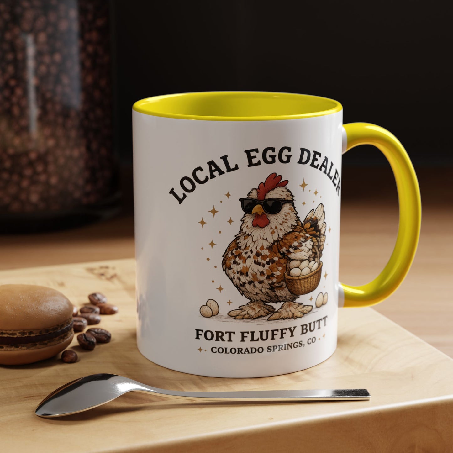 Local Egg Dealer Mug – Funny Chicken Coffee Mug | Backyard Chicken Gift
