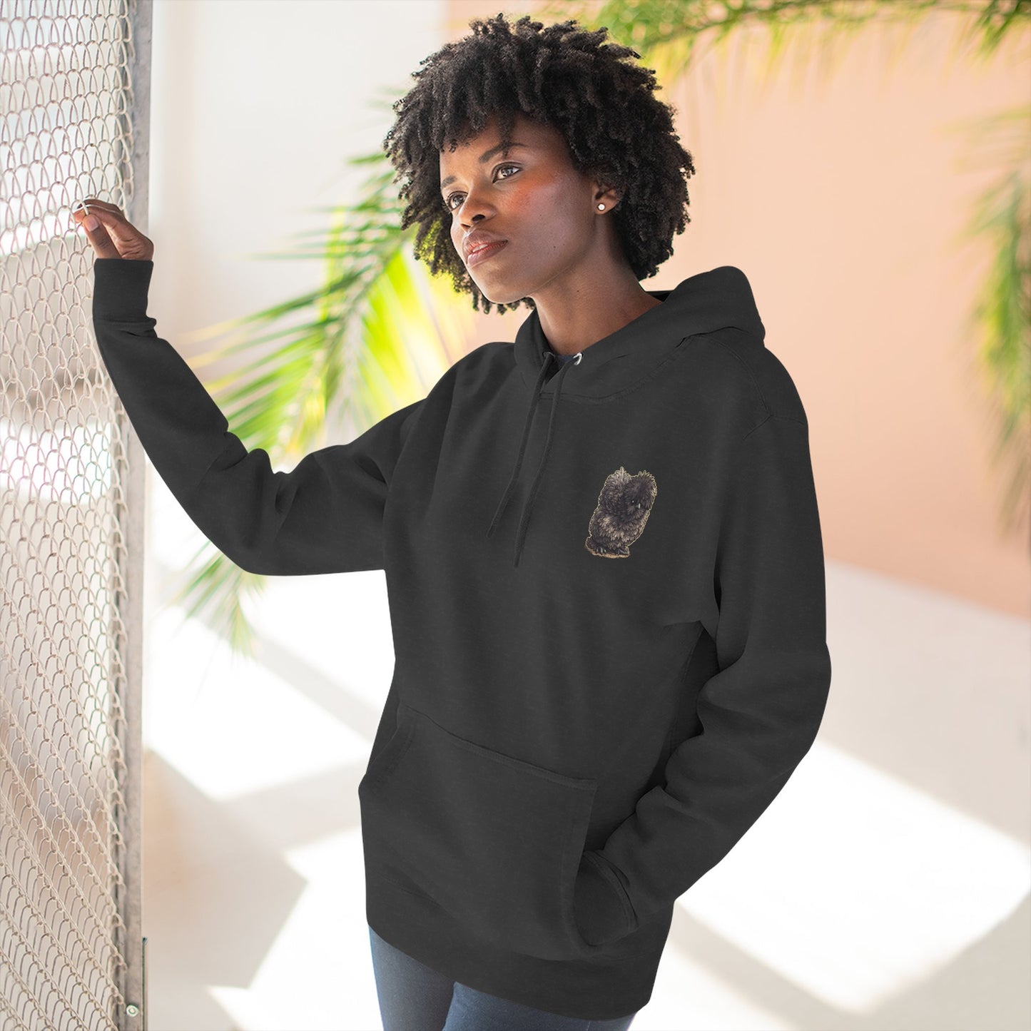 Big Silk LOGO hoodie — Three-Panel Fleece
