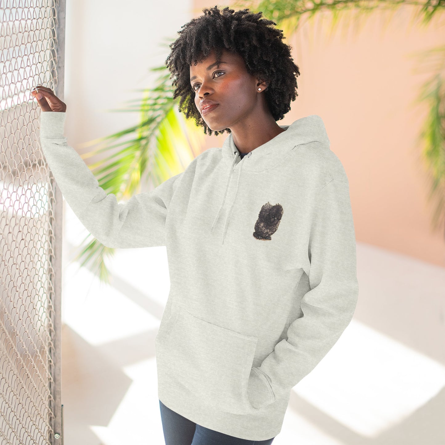 Big Silk LOGO hoodie — Three-Panel Fleece